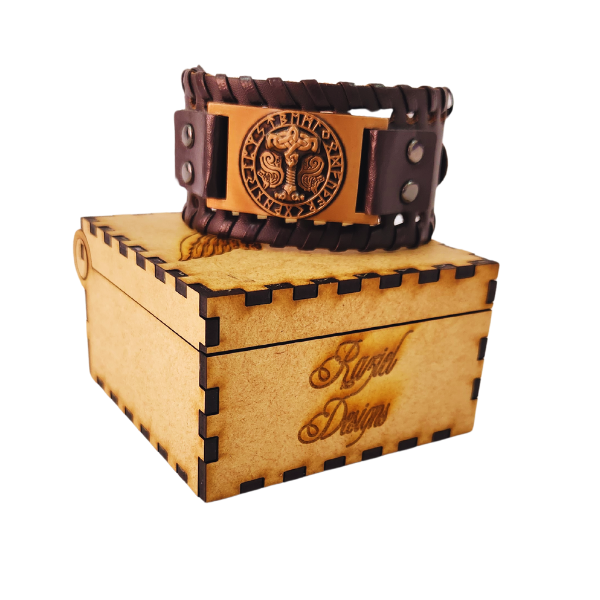 Thor's Hammer Cuff Bracelet