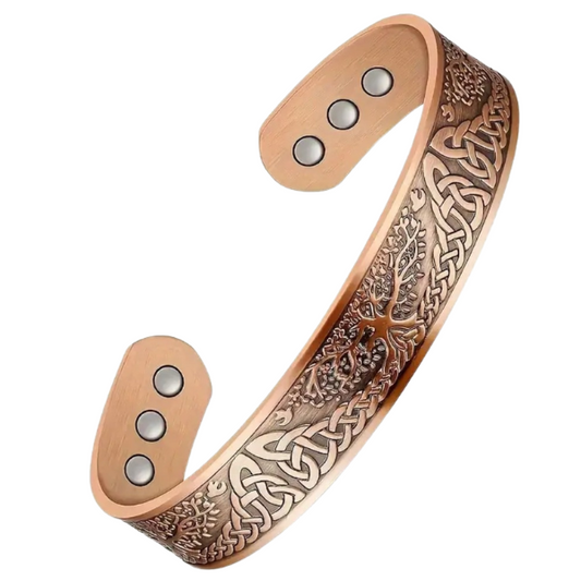 Tree Of Life Copper Bangle