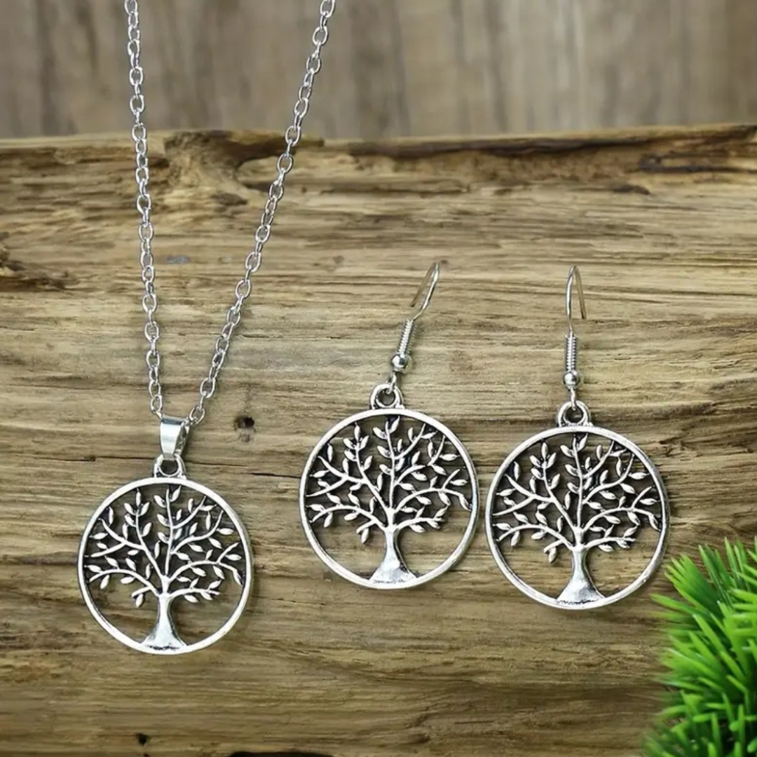 Tree of Life Jewelry Set