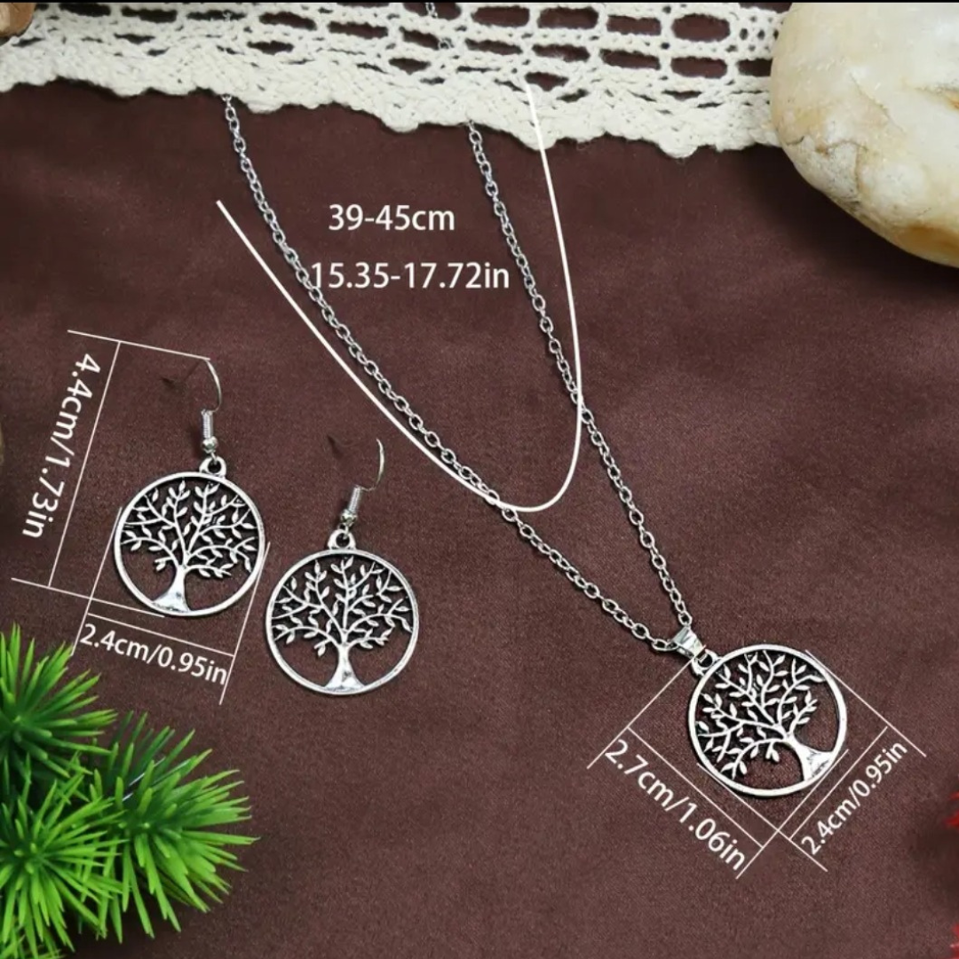 Tree of Life Jewelry Set