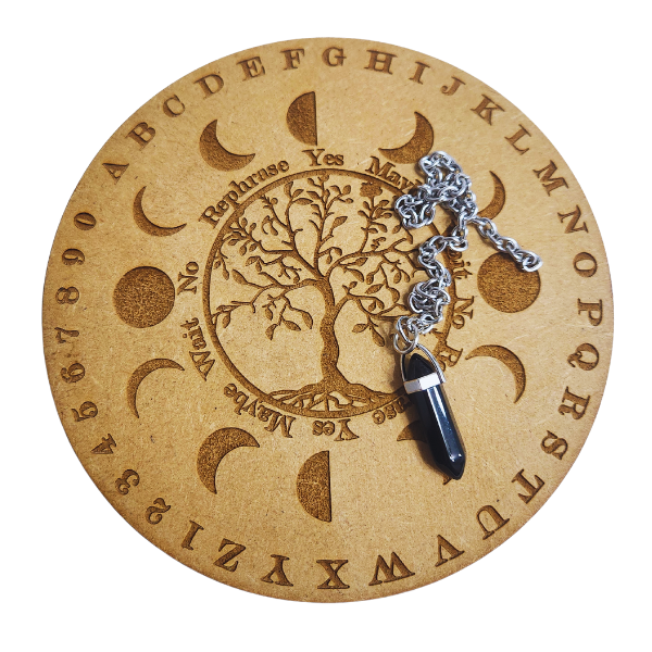 Tree of Life Moon Phase Pendulum Board