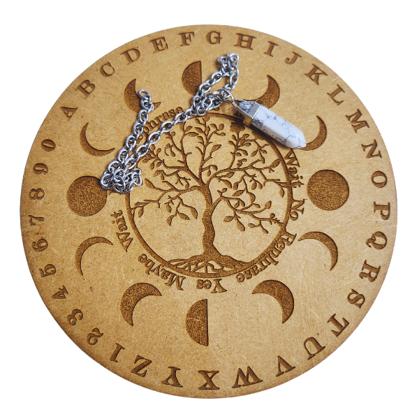 Tree of Life Moon Phase Pendulum Board