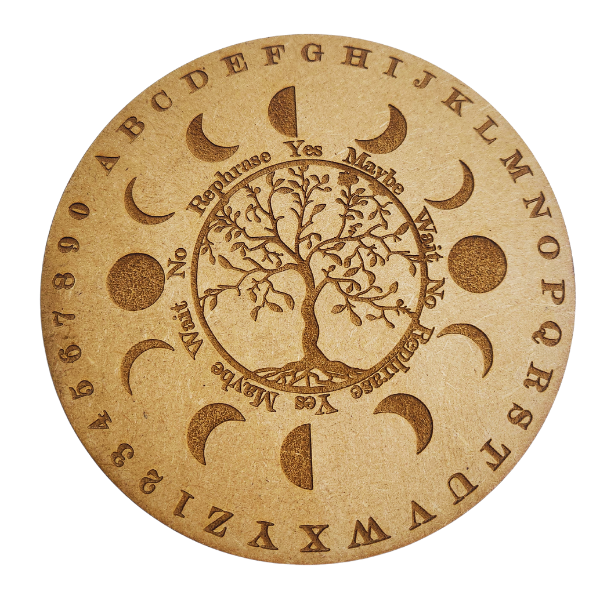 Tree of Life Moon Phase Pendulum Board