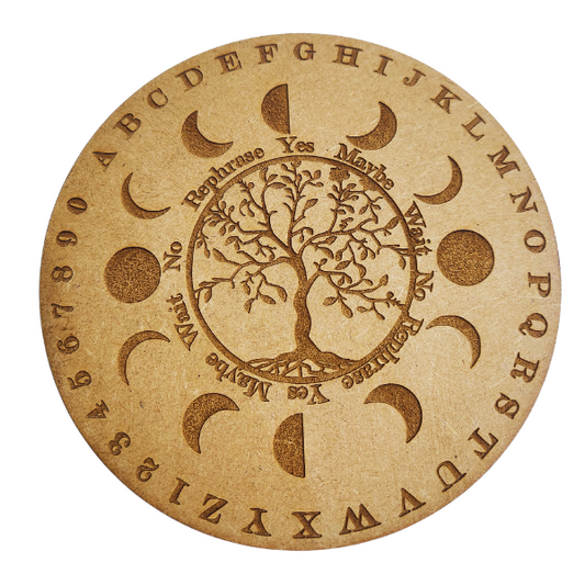 Tree of Life Moon Phase Pendulum Board