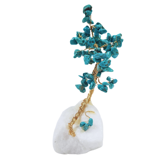 Turquoise Gem Tree - Embrace Protection Healing and Spiritual Balance