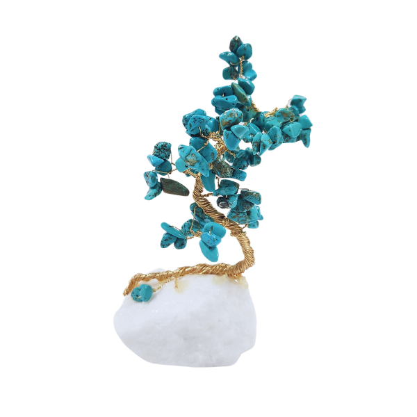 Turquoise Gem Tree - Embrace Protection Healing and Spiritual Balance