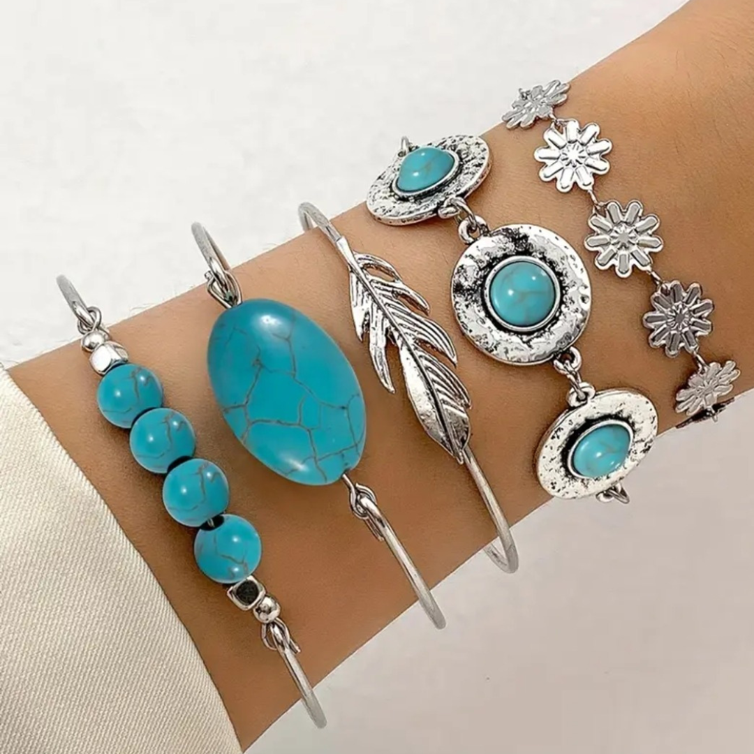 Turquoise Harmony Bracelet Set