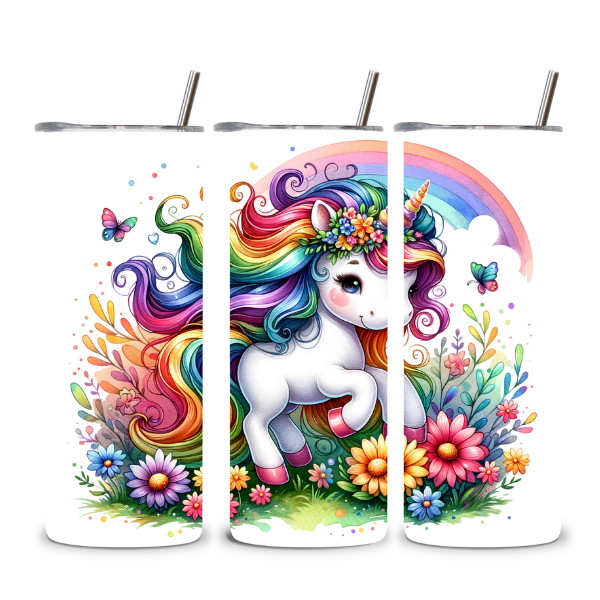 Unicorn Garden Bliss Tumbler