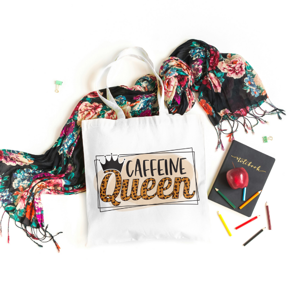 Caffeine Queen Shopping Bag