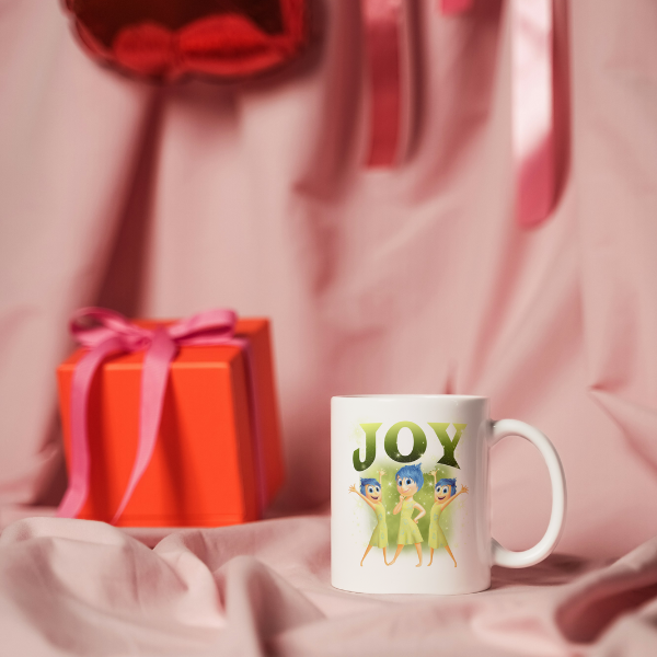 Joy Themed Coffee Cup