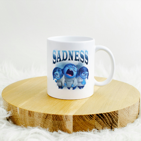 Sadness Themed Coffee Cup