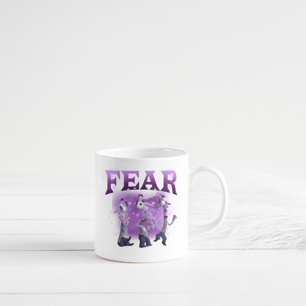 Fear Themed Coffee Cup