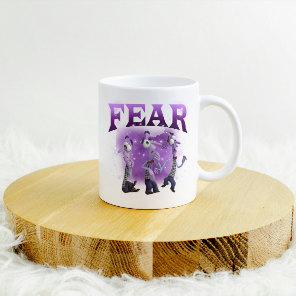 Fear Themed Coffee Cup