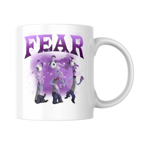 Fear Themed Coffee Cup