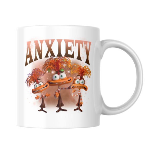 Anxiety Themed Coffee Cup