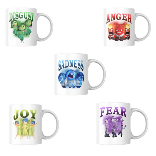 Inside Out Themed Coffee Cup Set