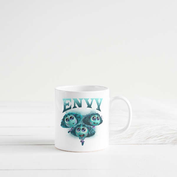 Envy Themed Coffee Cup