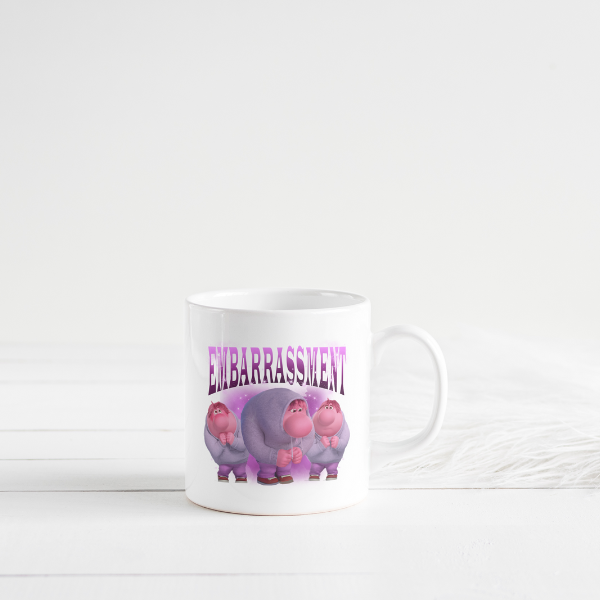 Embarrassment Themed Coffee Cup