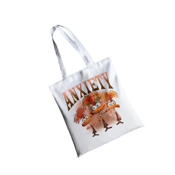 Anxiety Themed Shopping Bag