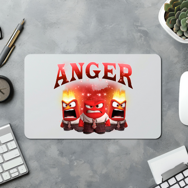 Anger Themed Mouse Pad