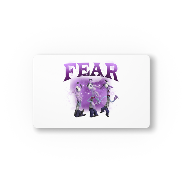 Fear Themed Mouse Pad