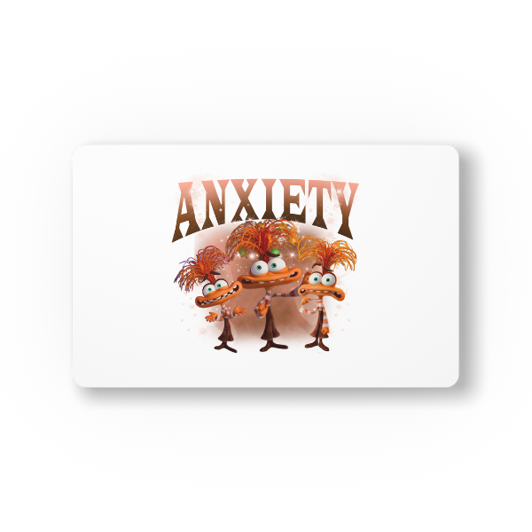 Anxiety Themed Mouse Pad