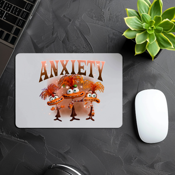 Anxiety Themed Mouse Pad