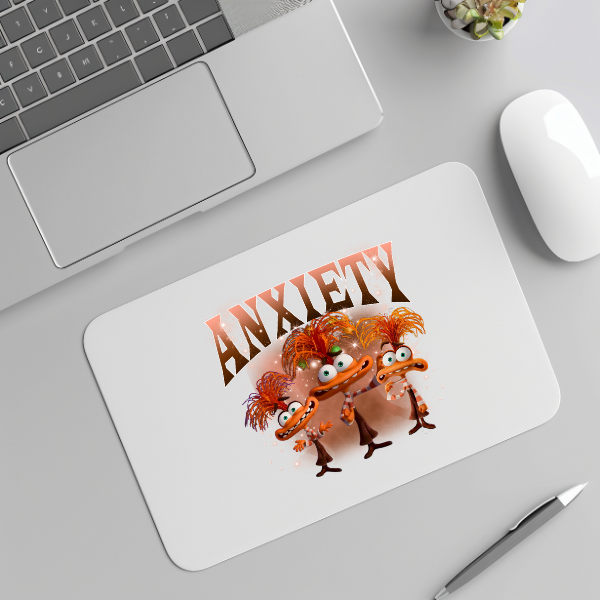 Anxiety Themed Mouse Pad