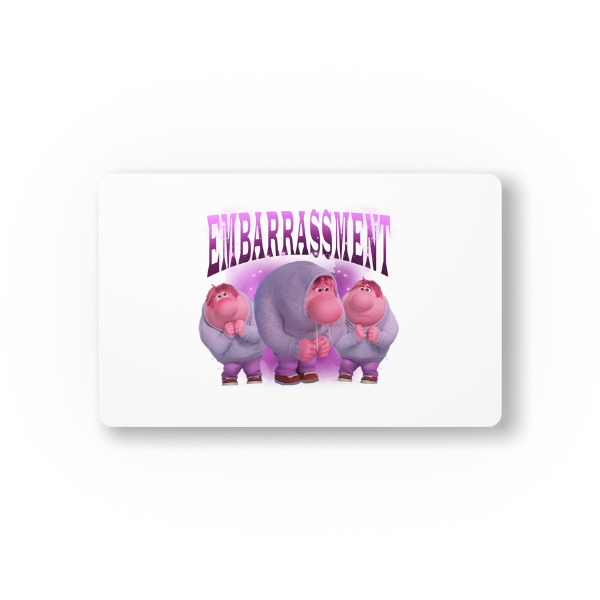 Embarrassment Themed Mouse Pad