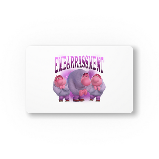 Embarrassment Themed Mouse Pad