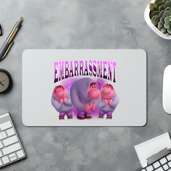 Embarrassment Themed Mouse Pad