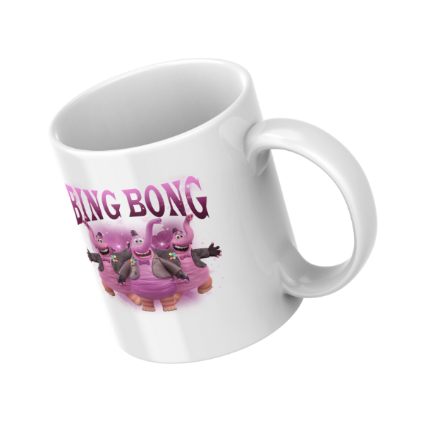 Bing Bong Themed Coffee Cup and Coaster Set