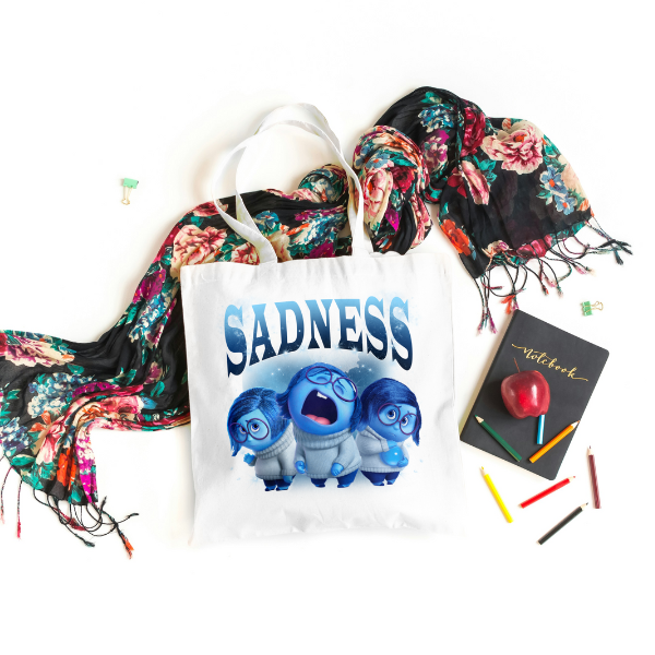 Sadness Themed Shopping Bag