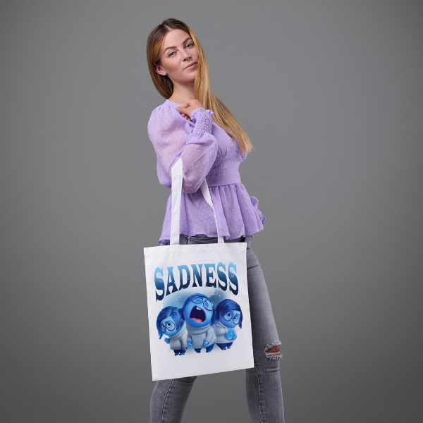 Sadness Themed Shopping Bag