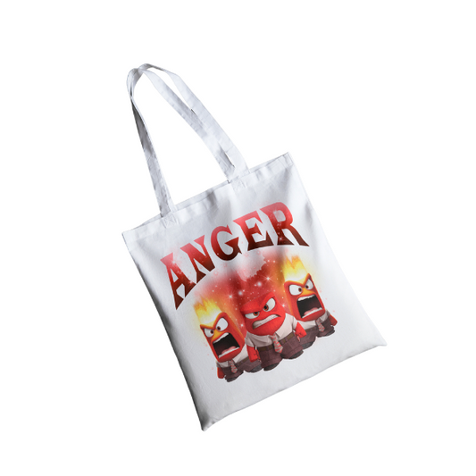 Anger Themed Shopping Bag