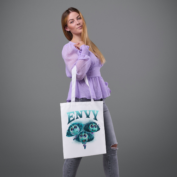 Envy Themed Shopping Bag