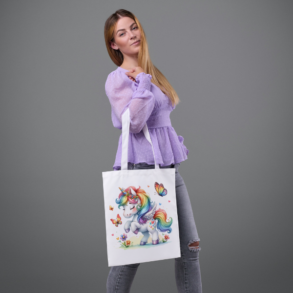 Cute Unicorn Shopping Bag