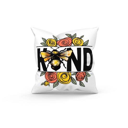 Bee Kind Throw Pillow