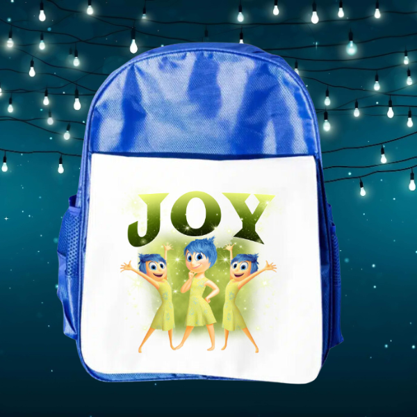 Joy Themed Junior And Senior Size Backpacks