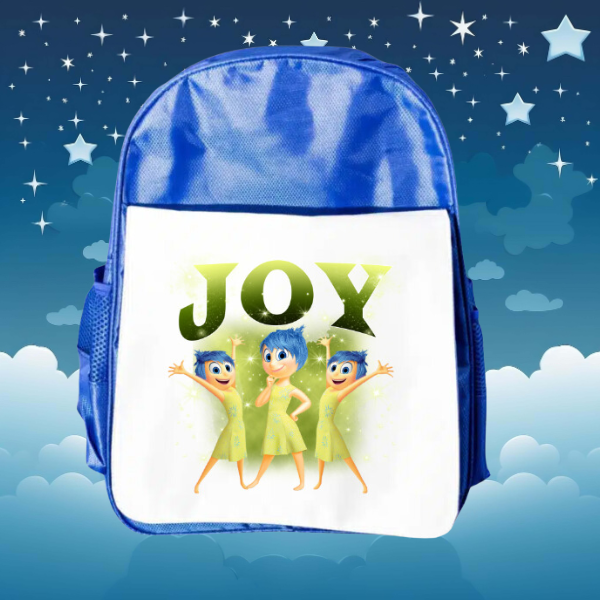 Joy Themed Junior And Senior Size Backpacks