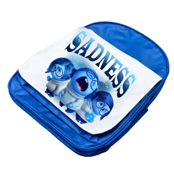 Sadness Themed Junior And Senior Size Backpacks