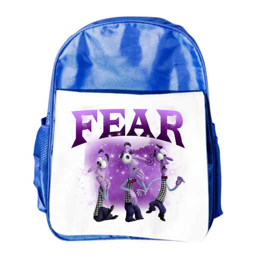 Fear Themed Junior And Senior Size Backpacks