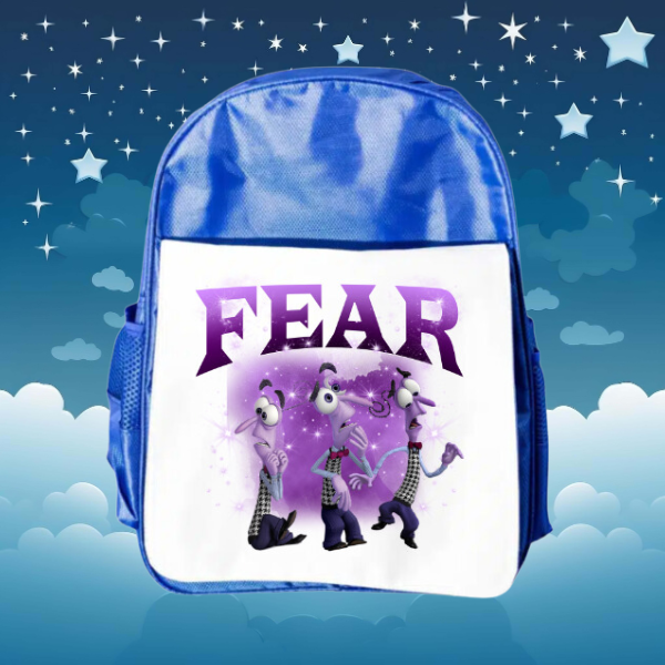 Fear Themed Junior And Senior Size Backpacks