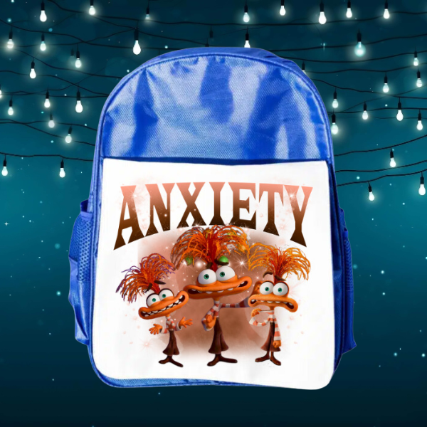 Anxiety Themed Junior and Senior Size Backpacks