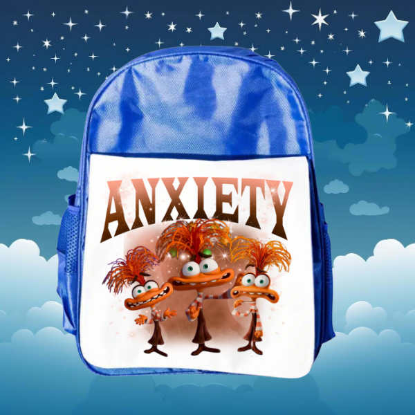 Anxiety Themed Junior and Senior Size Backpacks