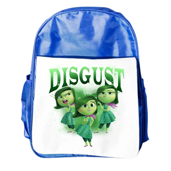 Disgust Themed Junior and Senior Size Backpacks