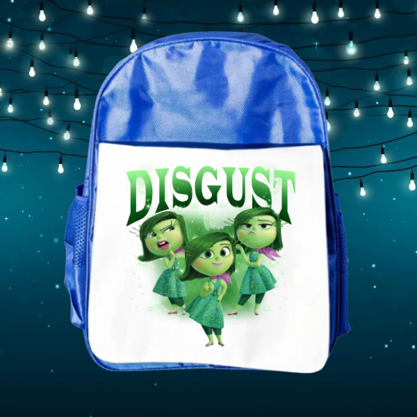 Disgust Themed Junior and Senior Size Backpacks