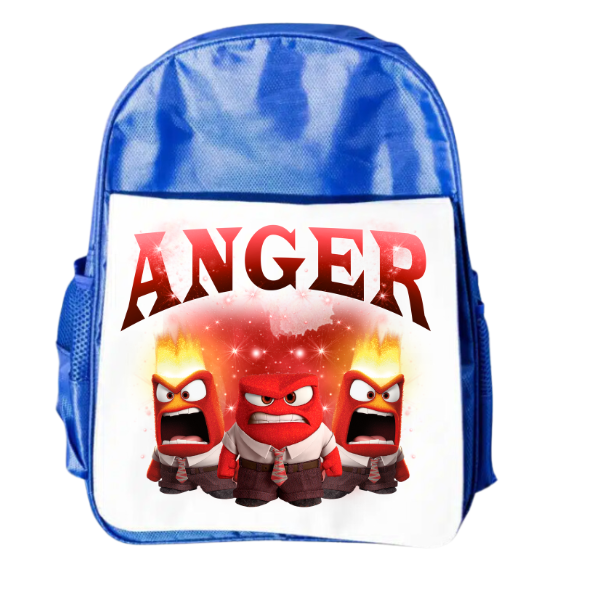 Anger Themed Junior and Senior Size Backpacks