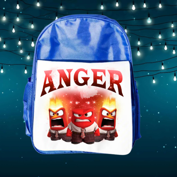 Anger Themed Junior and Senior Size Backpacks