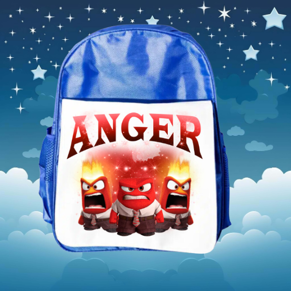 Anger Themed Junior and Senior Size Backpacks